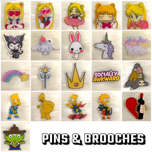 6/$25 Dazai Brooch Pin - Picture 5 of 7